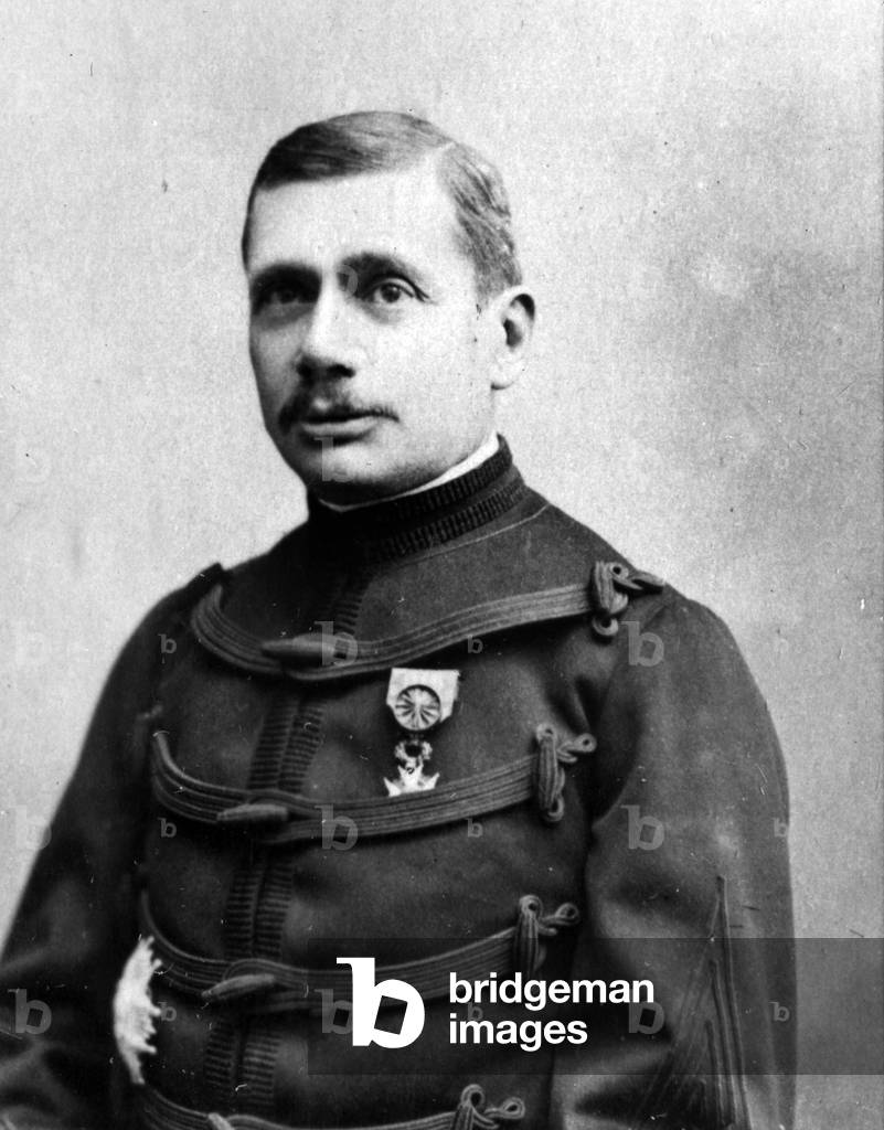 Portrait of Gustave Borgnis Desbordes (General Borgnis-Desbordes) (1839-1900), French military. Photography late 19th century.