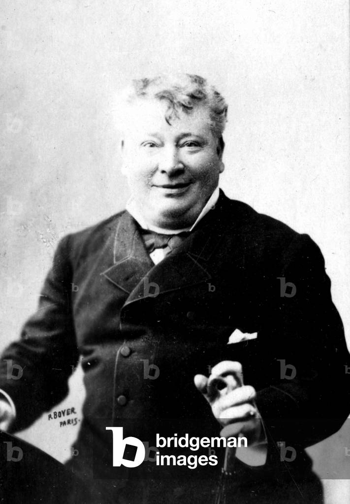 Portrait of Daubray (Michel Rene Thibault, dit) (1837-1892), French comedian. Photography late 19th century.