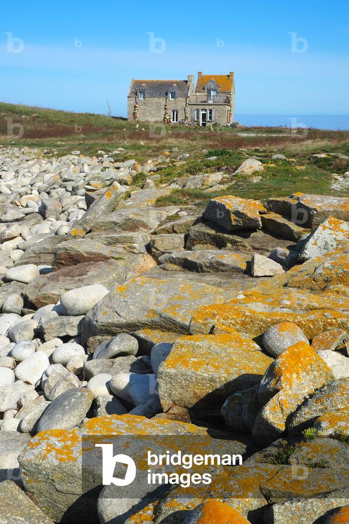House in the country of Iroise, Finistere, France (photo)