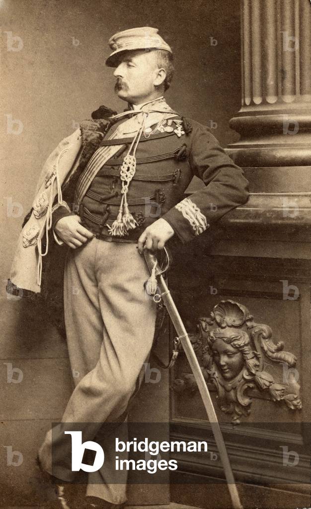 Portrait of Jacques Alexandre Bixio, French doctor and politician of Italian origin (1808 - 1865).