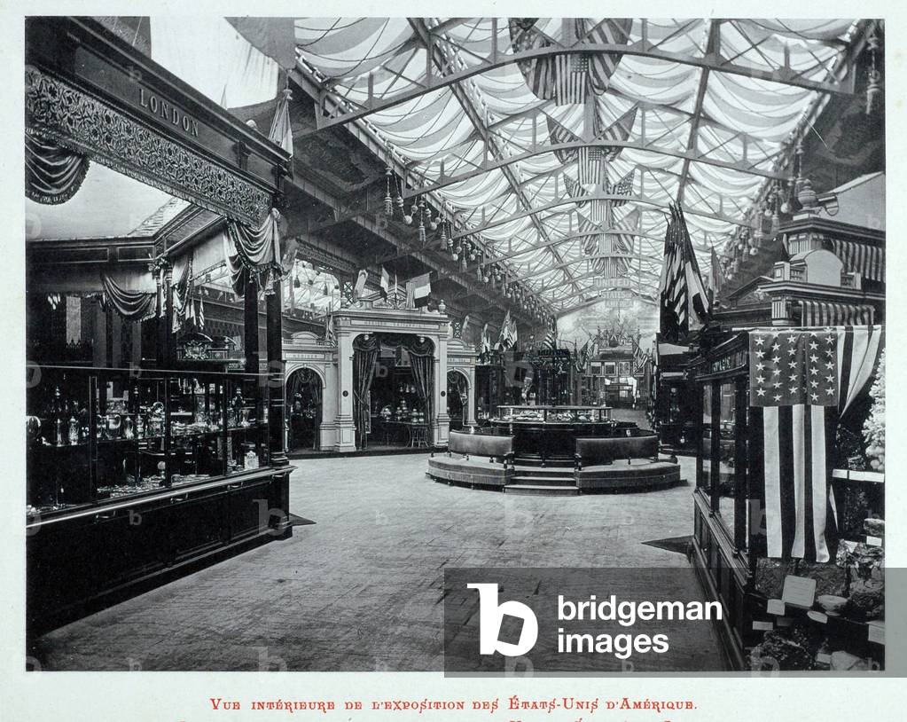 1889 Universal Exposition: Insider view of the United States of America Exhibition - The 1889 Exhibition Album - Paris by Gluck