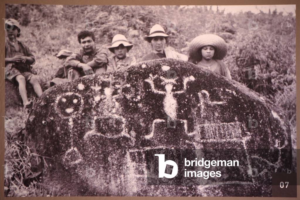 Archeological Park, Religious Monuments, Megalithes sculptures, Divines and Animals, San Augustine, Colombia (photo)