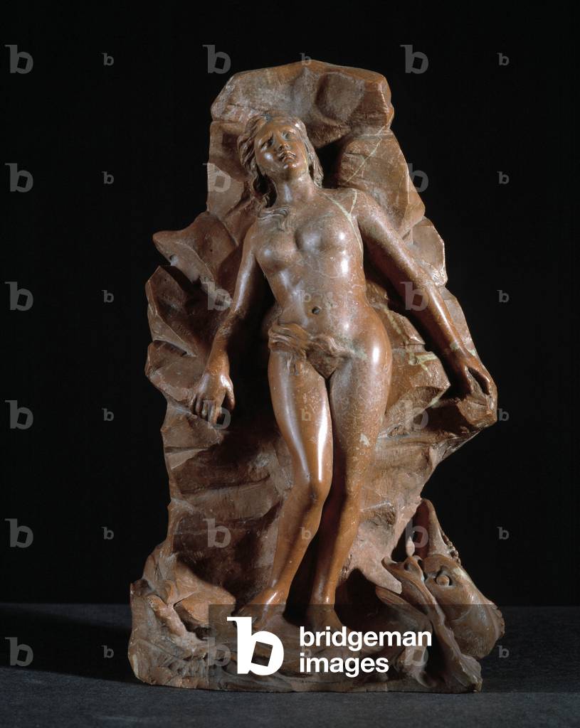 Figure of Woman (Marble Sculpture)