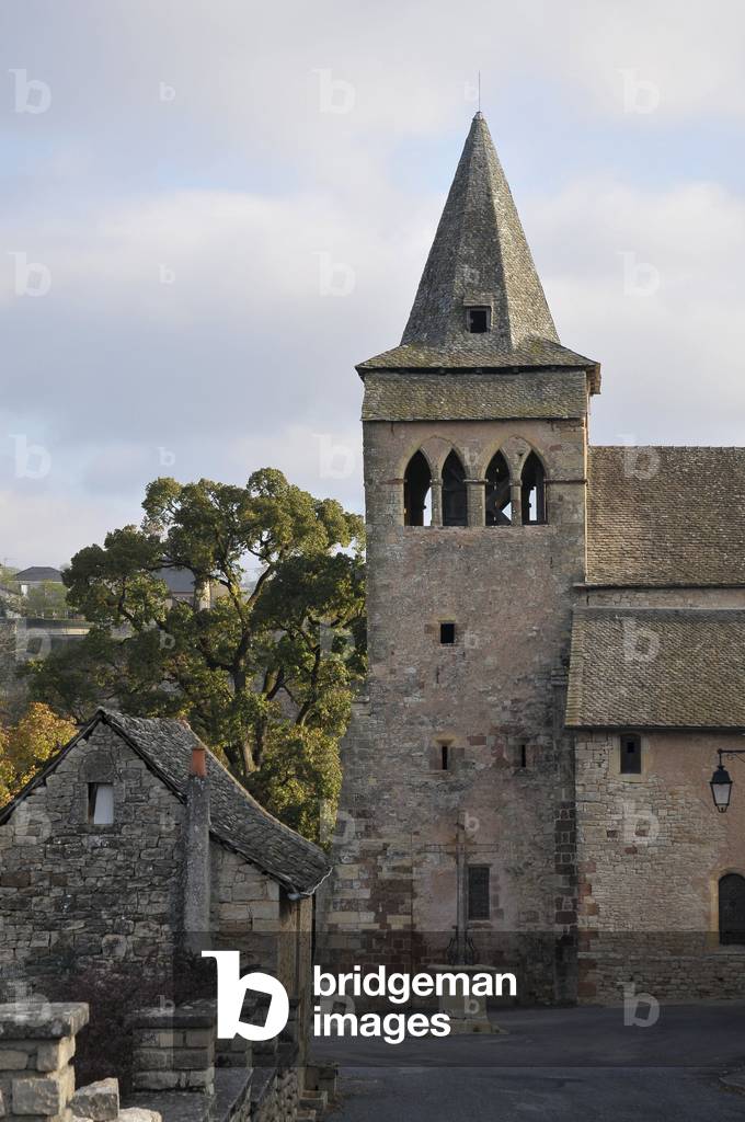 Church of St. Fauste in Bozouls