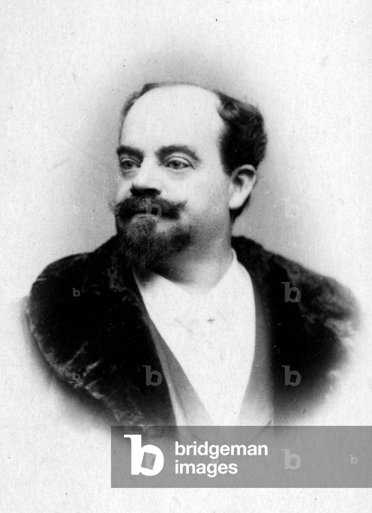 Portrait of Gabriel Ferrier (1847-1914), French painter.