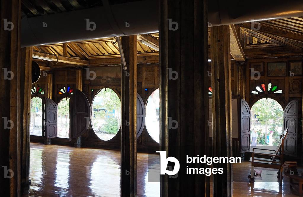 Myanmar - Burma: Heho City, Shaw State, Shwe Yan Pyay Monastery, built in 1907 teak