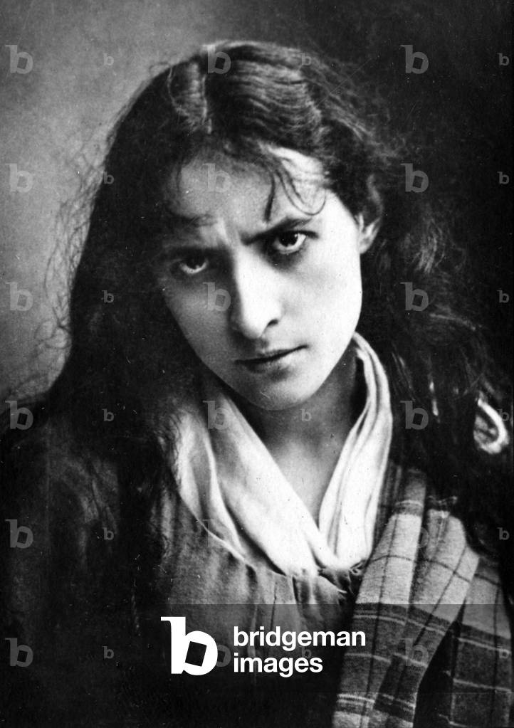 Portrait of Caroline Segond Weber (Segond-Weber) (1867-1945), French comedian, member of the Comedie Francaise. Photography late 19th century.