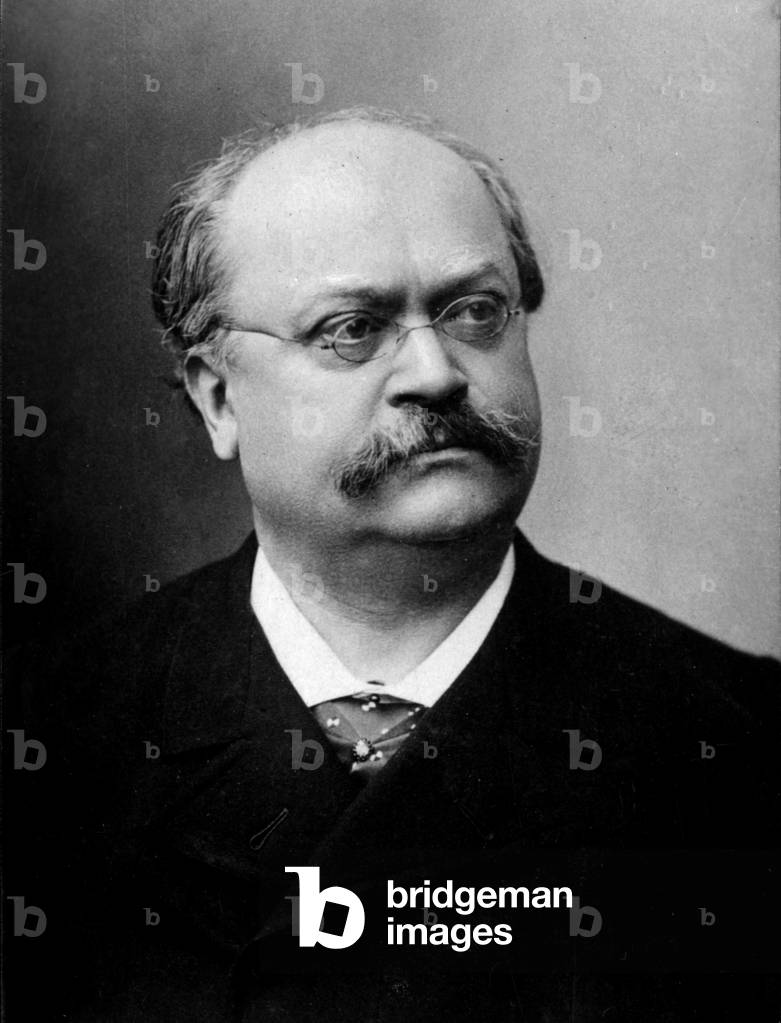 Portrait of Charles Lecocq (1832-1918), French composer.