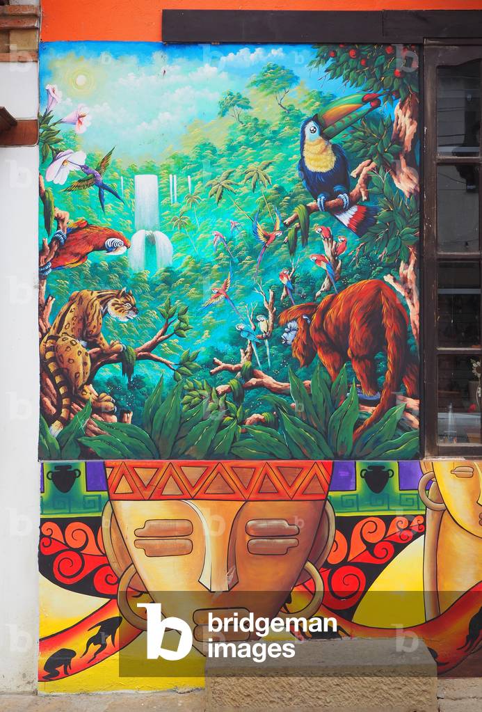 Potter village also famous for its painted walls, Village of Raquira, Colombia (photo)