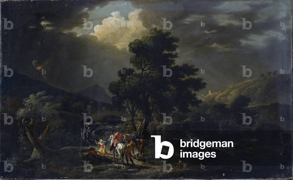 Immagine di Dipinto "Paesaggio (olio su tela)" di Constantin d'Aix