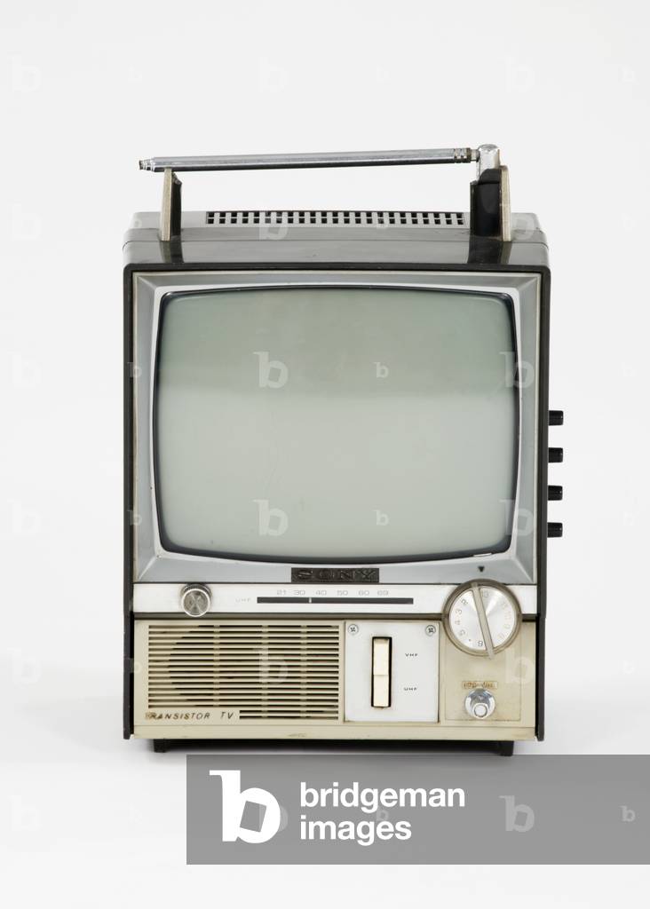 Television set, 1966 (plastic, metal & glass)