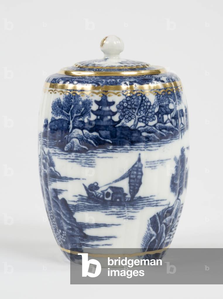 Tea canister, 1775-99 (porcelain)