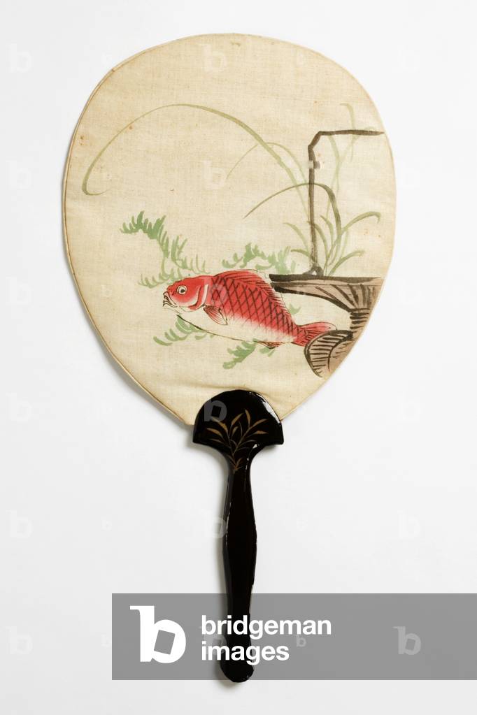 Fan, reverse, c.1890-c.1950 (cotton)