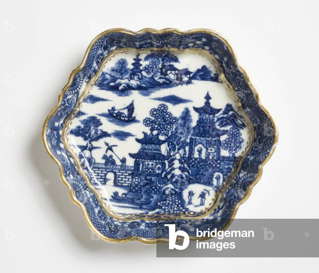 Teapot stand, 1775-99 (porcelain)