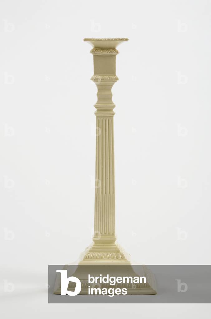 Candlestick, c.1785 (creamware)