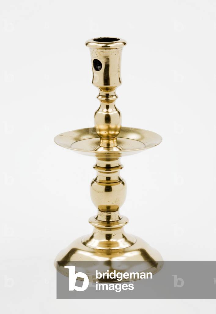 Heemskirk candlestick, probably made in the Netherlands, c.1590-1640 (brass)