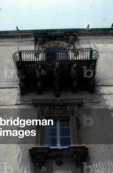 Balcony from Palazzo Valladorata, 1737-65 (photo)