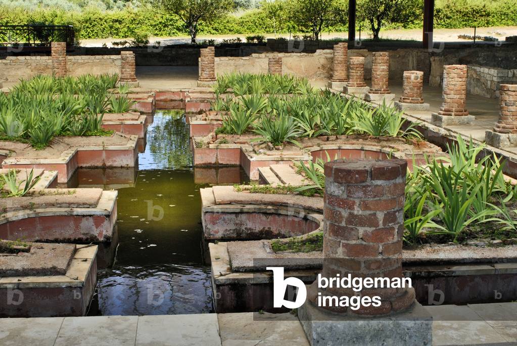 Roman garden (photo)