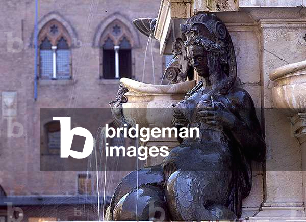 Fountain of Neptune, or Fountain of the Giant, 1566 (marble and bronze)