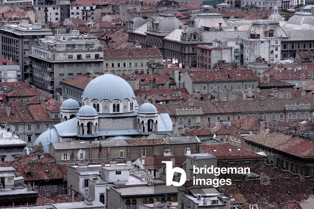 View of San Spiridione, Trieste, Italy (photo)