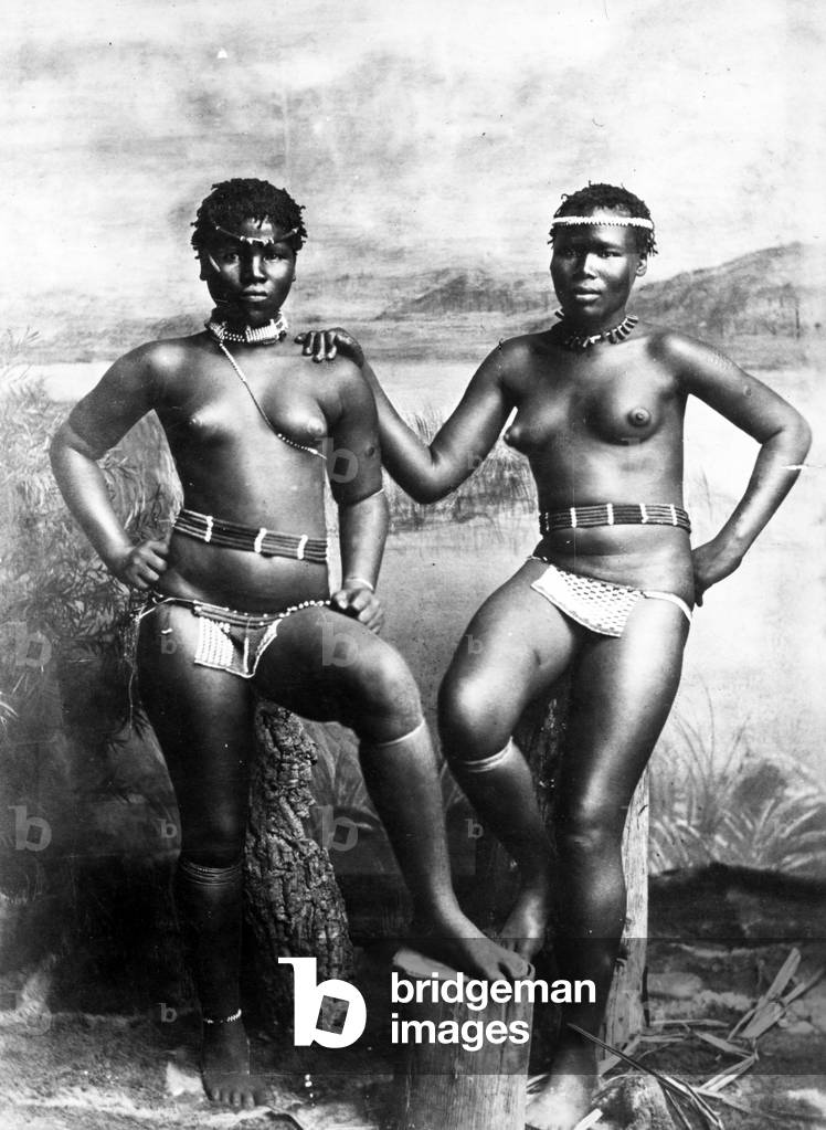 Zulu Sisters, c.1895 (b/w photo)