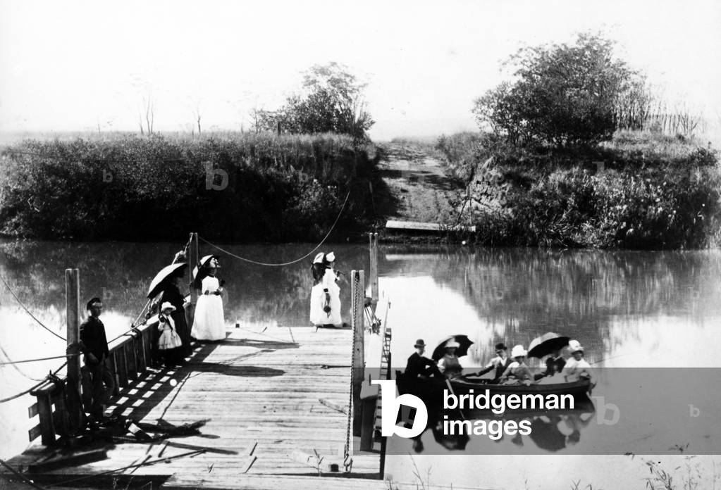 Bains Drift, Colony of Natal, c.1895 (b/w photo)