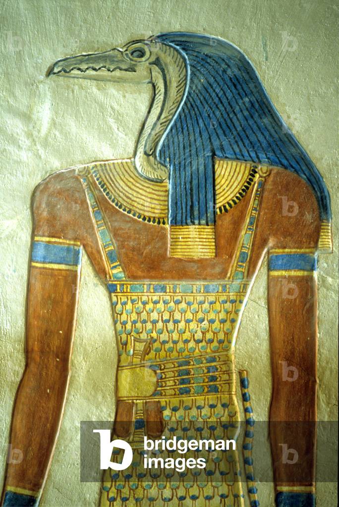 Ancient Egypt, Thoth, Ibis headed God of the underworld, Amon Khopshef Tomb, Thebes, 20th Dyn (photo)
