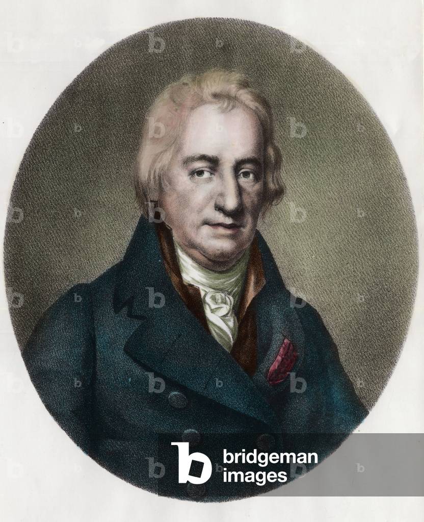 Portrait of Claude Berthollet (1748-1822) French chemist, 19th century (engraving)