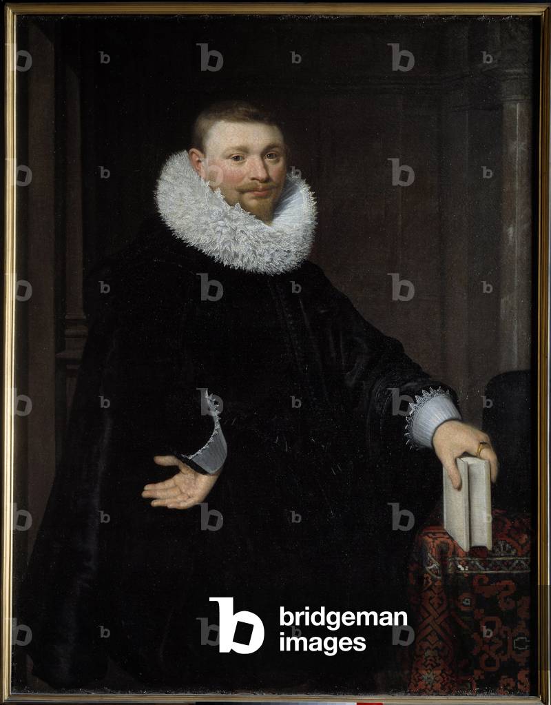 Portrait of Mr, Vrydags Van Vollenhoven Jr, c.1620 (oil on canvas)