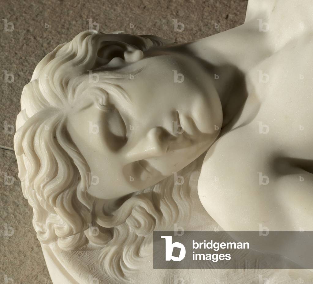 The Death of Abel, 1865 (Marble)