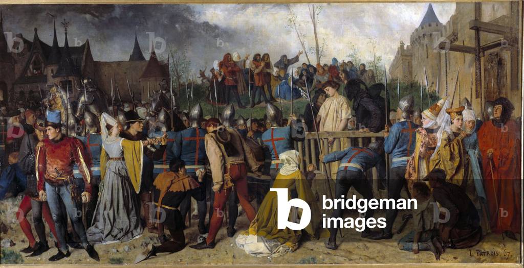 

100-Year War: Joan Of Arc Led To The Butcher (1412-1431), 19th century (oil on canvas)