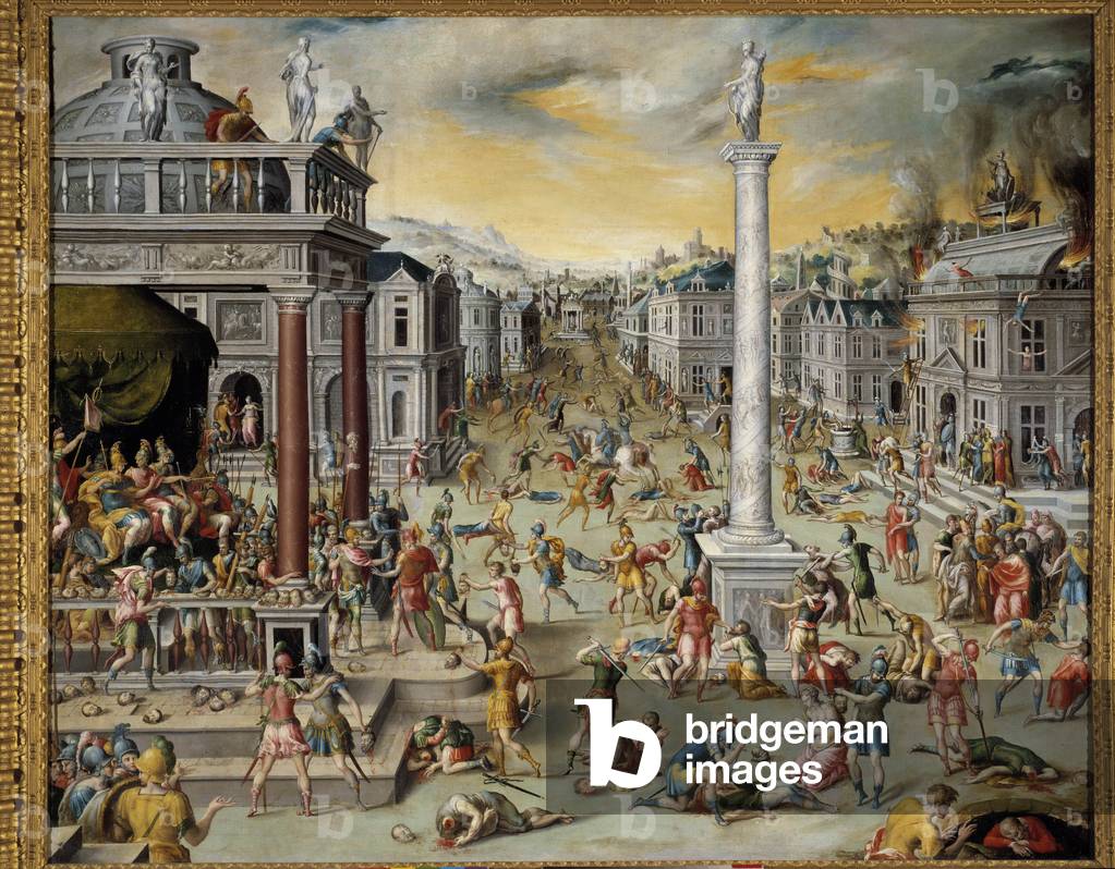 Immagine di Dipinto "I massacri dei Triumviri" 1562 di Niccolo Dell'Abbate