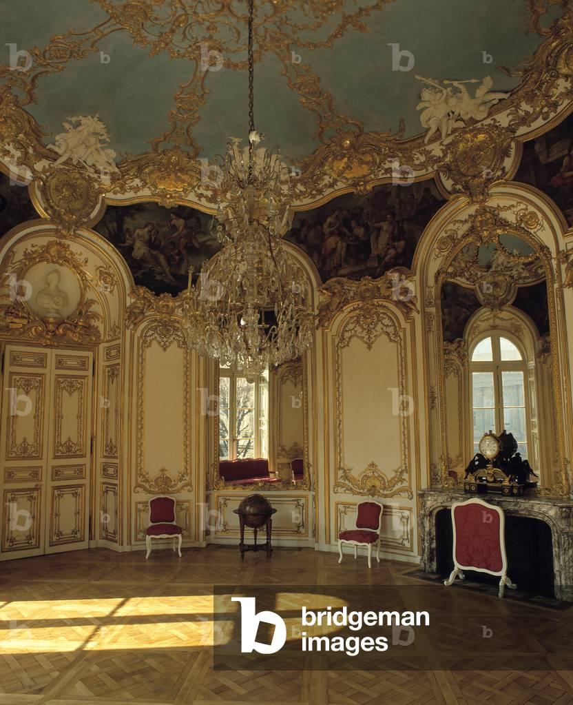 Image of Photography depicting Internal architecture: apartment of the princess of Soubise (photo) by Germain 