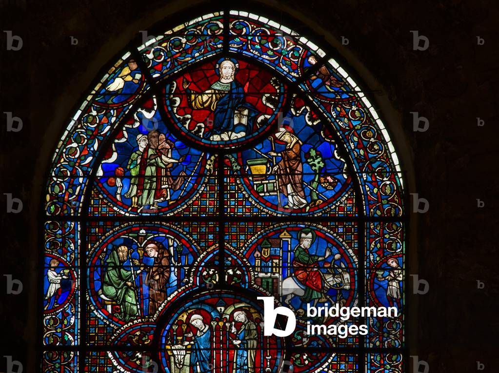 Cathedrale de chartres, 13th century (stained glass)