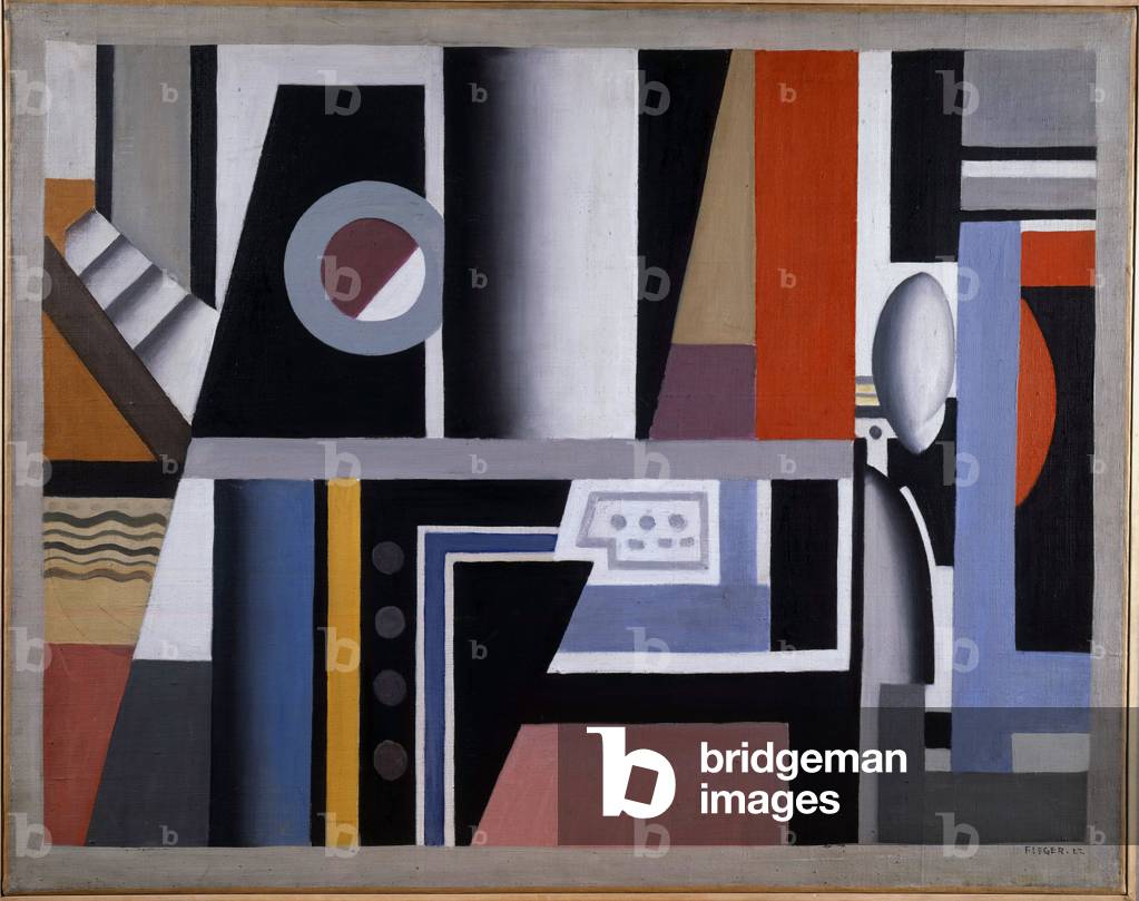 Image de Peinture représentant Composition 1922 par Fernand Leger