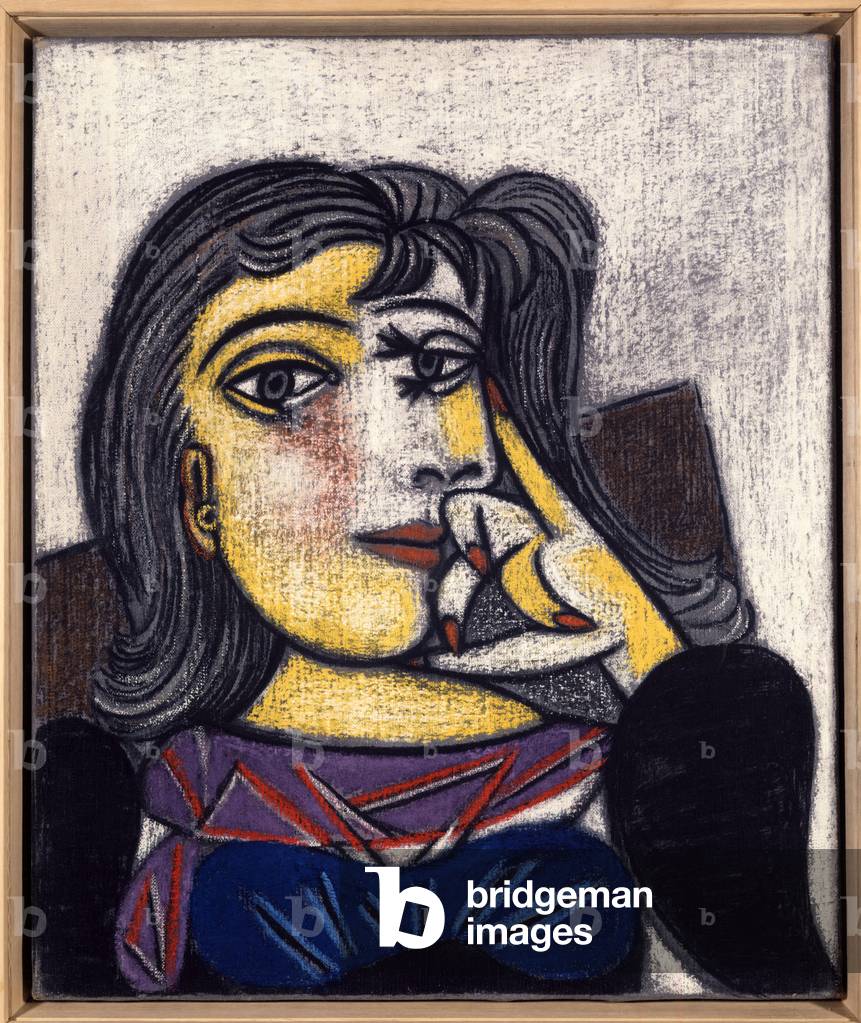 肉筆☆油絵☆F20号『Retrado de Dora Maar 』ピカソ/模写 肉筆☆油絵☆F20号『Retrado de Dora Maar 』ピカソ/模写 肉筆☆油絵☆