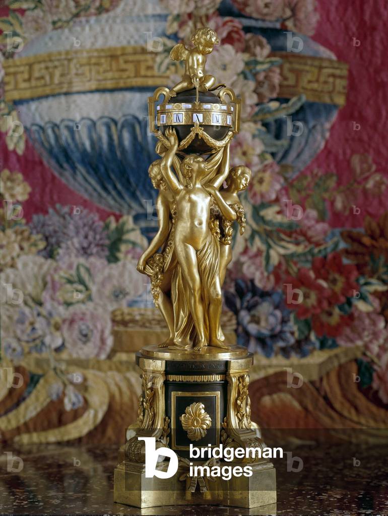 Pendulum of Jeanne Becu, Countess of Barry (1743-1793), courtesan and mistress of Louis XV (1743-1793), 18th century