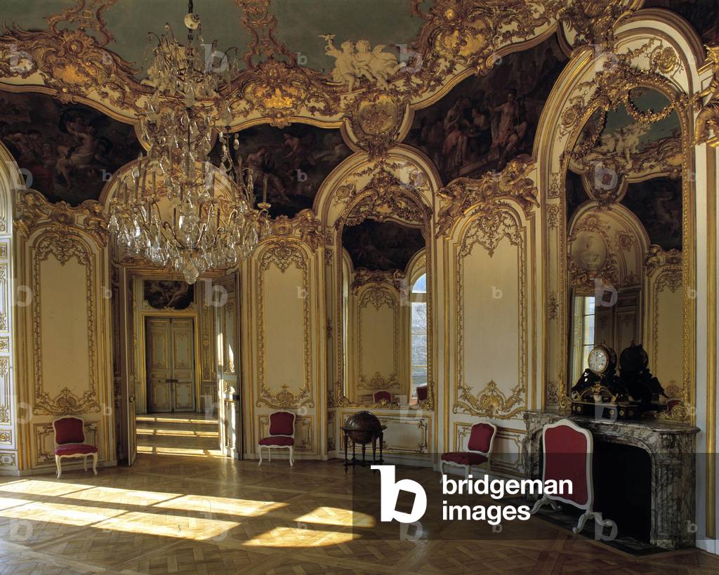 Image of Photography depicting Internal architecture: apartment of the princess of Soubise (photo) by Germain 