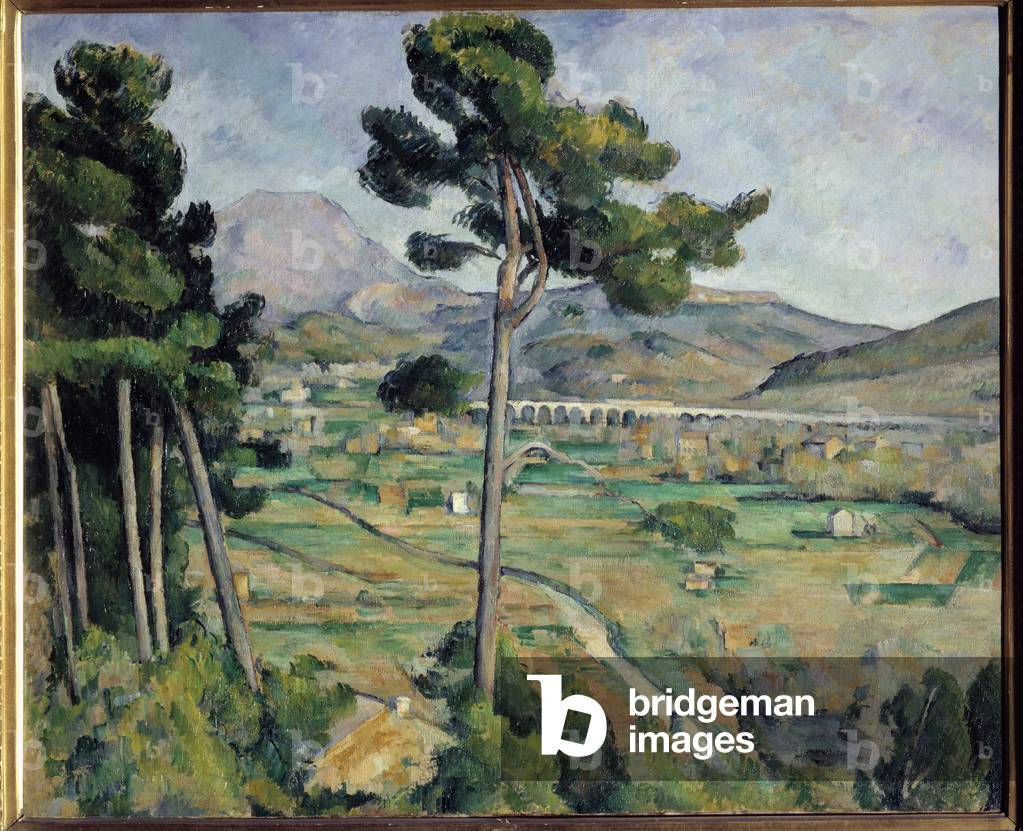 Paesaggio con viadotto, 1885 (olio su tela)