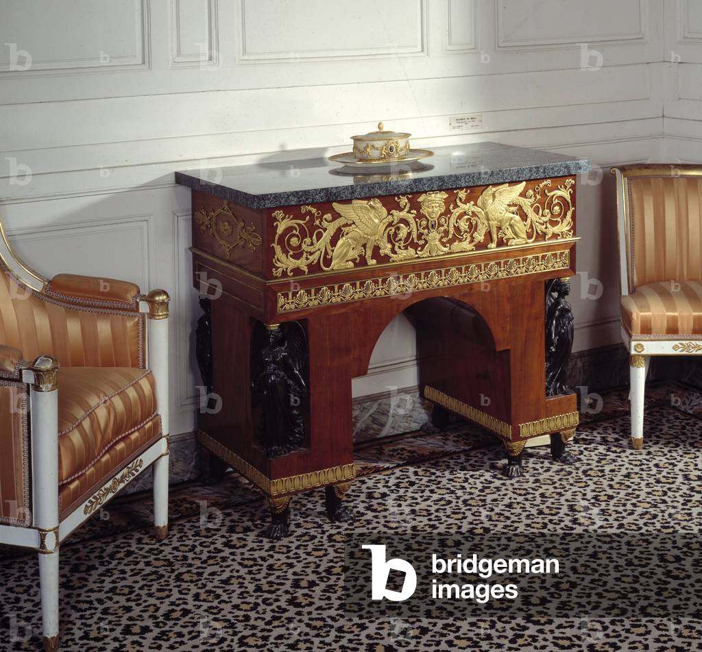 The office of the impress Josephine de Beauharnais (1763-1814), 1800 (photo)