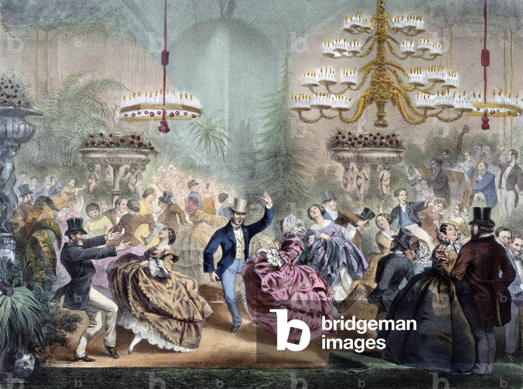 Ball at the Jardin d'Hiver Anonymous 19th century (lithograph)