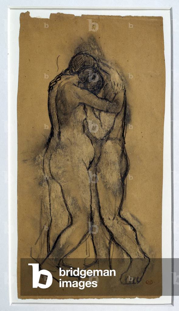 Immagine di Disegno "Studio per un abbraccio" 1903 di Pablo Picasso