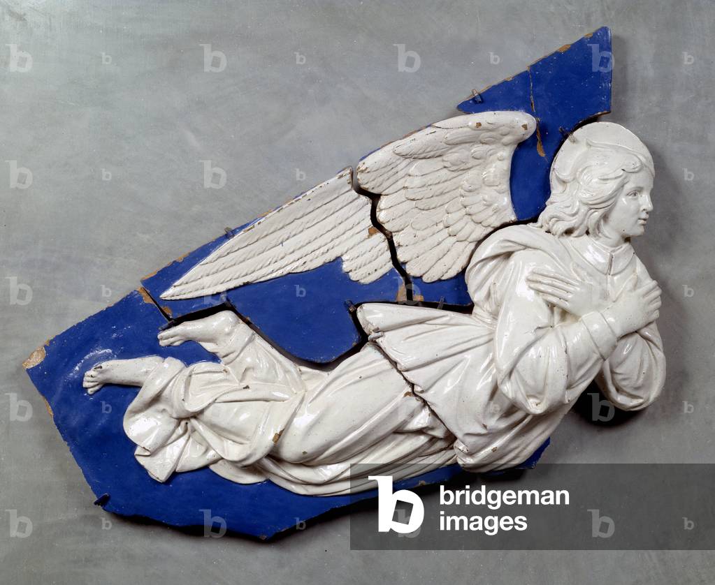 Flying Angel, 16th century (terracotta)