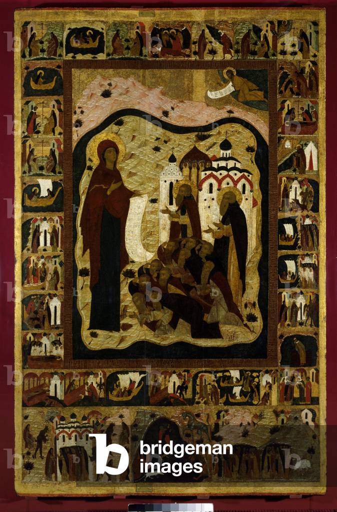 The Virgin of Bogoliubovo Russian icon of the 16th century (painting)