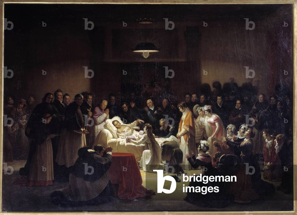The last moments of the Duke of Berry (1778, 1824 (painting)