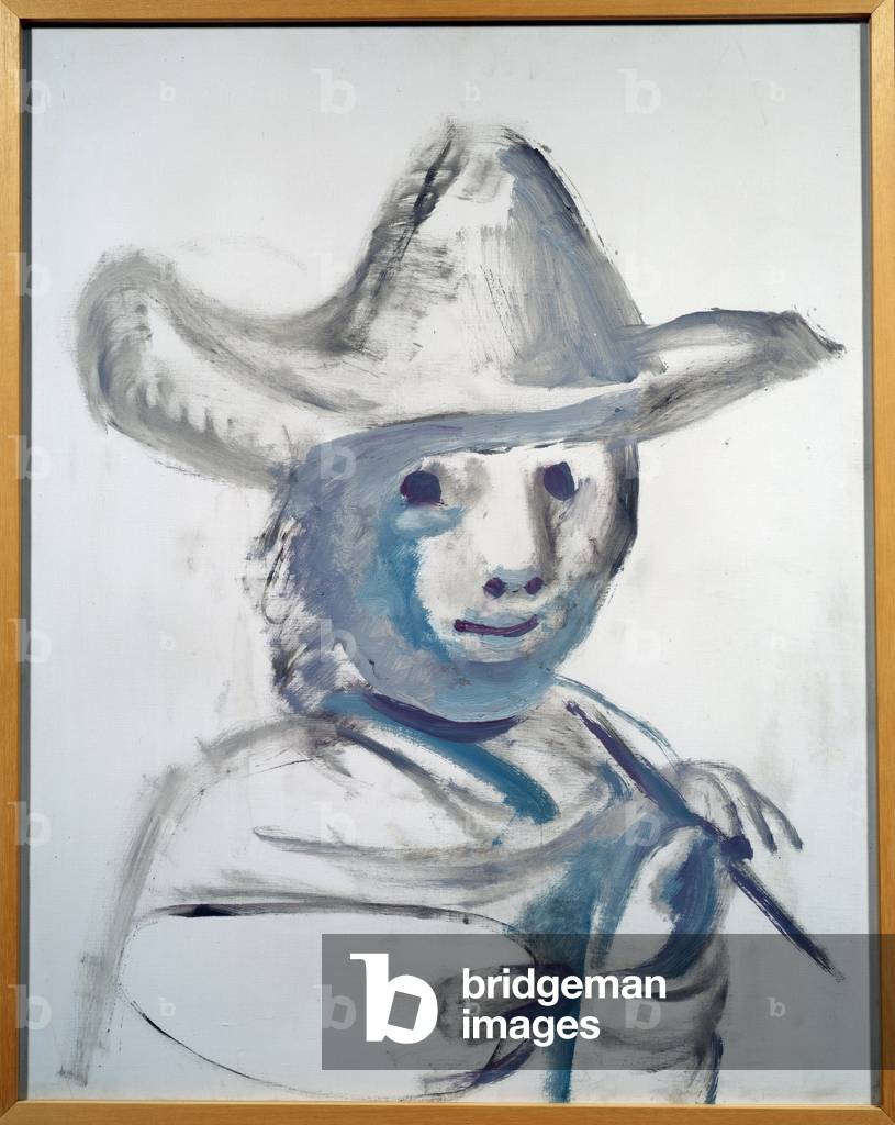 Der junge Maler, 1972 (Öl auf Leinwand)