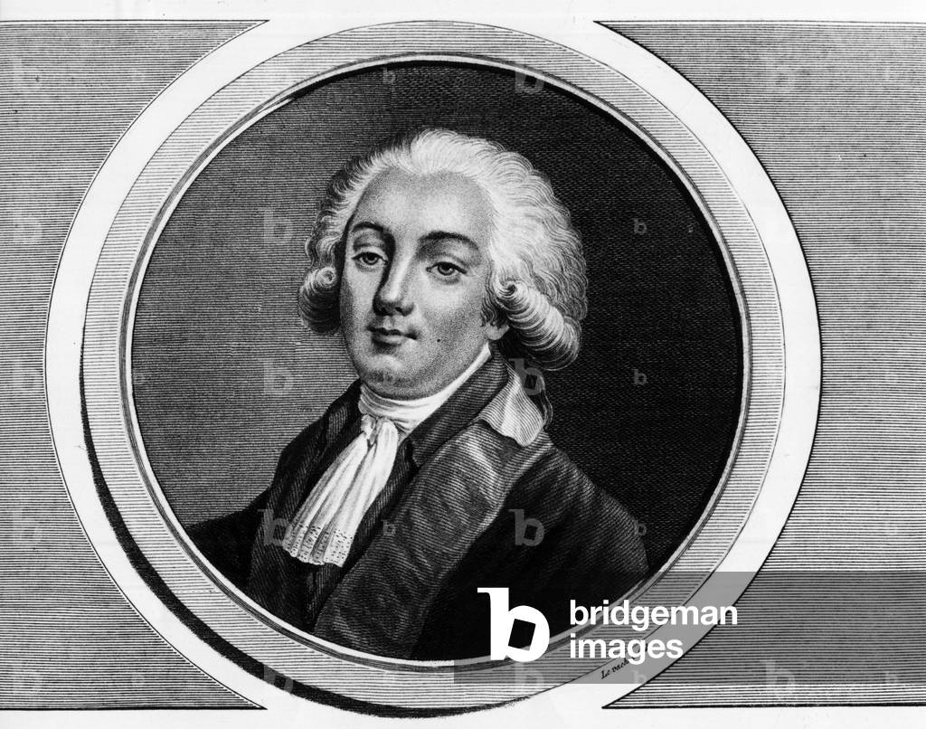 Portrait of Gerard de Lally Tollendal (1751-1830), 19th century (engraving)