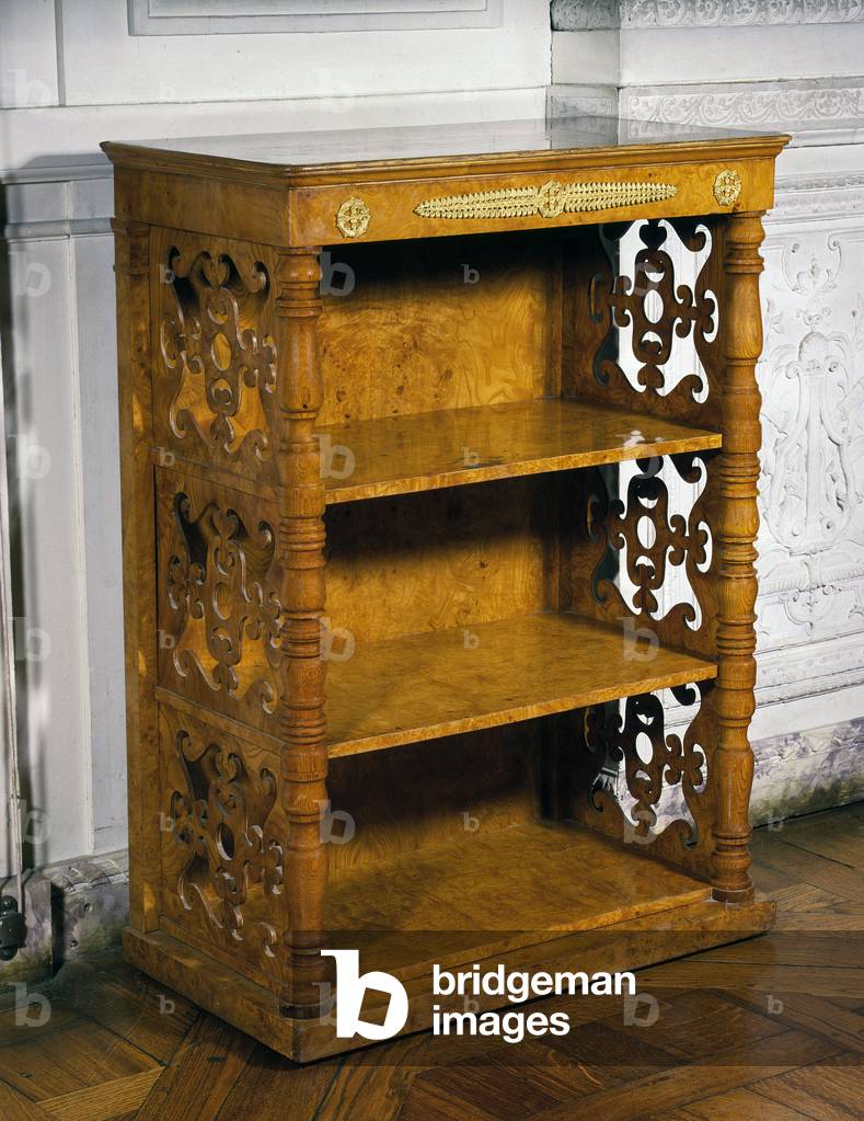 Shelf, balusters for Queen Marie Amelie's bedroom alcove, delivered 3/14/1839 to Trianon, 1839 (object)