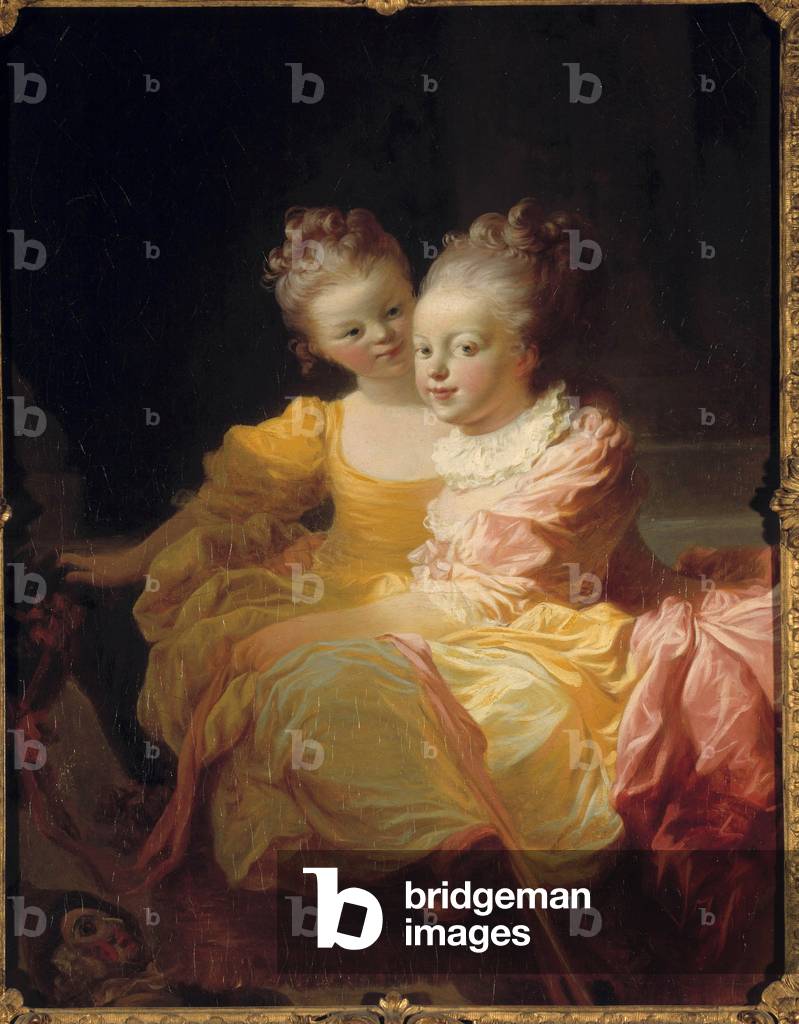 Immagine di Dipinto "Giovani sorelle" 1701 di Jean-Honore Fragonard