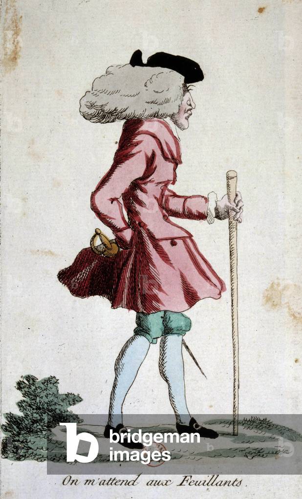 Royalists mock Jacobins: 